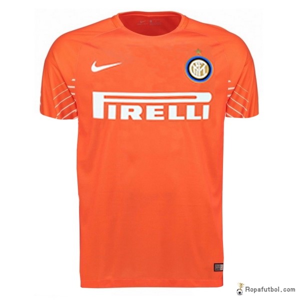 Camiseta Inter de Milán Portero 2017/18 Naranja